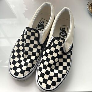 Brand new Classic Slip on Checkerboard Vans